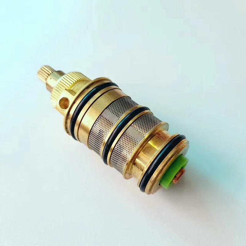 Description Picture 2 of item. High Quality Brass Thermostatic mixer Cartridge, Thermostatic Mixer Valve, temperature sensor, YT-5143