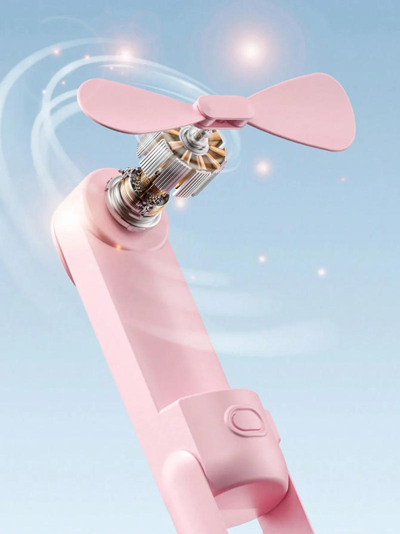 Description Picture 5 of itemPortable Folding Electric Fan 3-in-1 Mini Handheld Cooling Fan Lightweight Handheld Portable Bag Pendant Fan for Outdoor Office