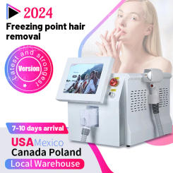 Permanent Painless Depilation 808nm Diode Laser Hair Removal Machine 3 wavelengths Skin Rejuvenation Ice Platinum Epilator