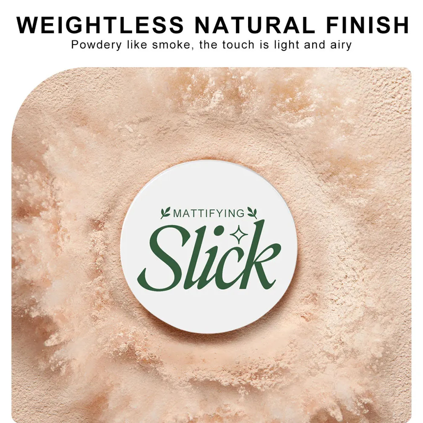 Description Picture 6 of item"Air Veil" Translucent Loose Setting Powder | Oil-Control & Pore-Blurring | Weightless Invisible Finish | For All Skin Tones