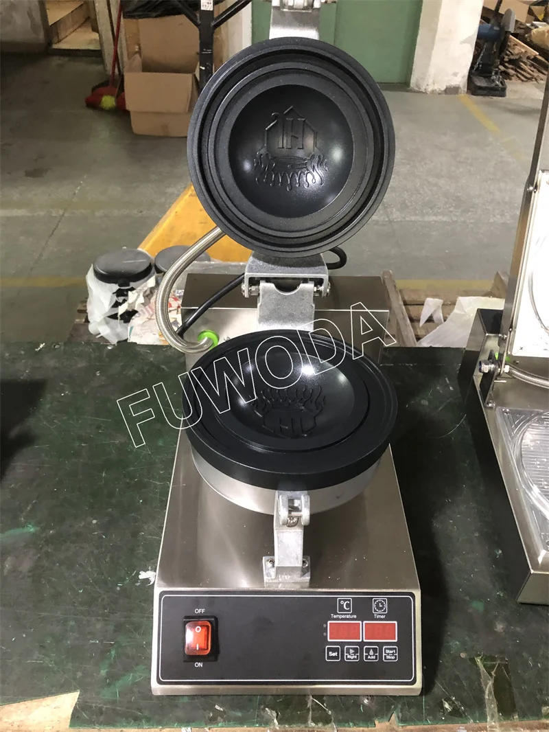 Description Picture 2 of itemGelato Panini Press Semlor Paczki Krapfen Baker Ice Cream Hamburg Maker Commercial Extra Large 160mm UFO Burger Machine