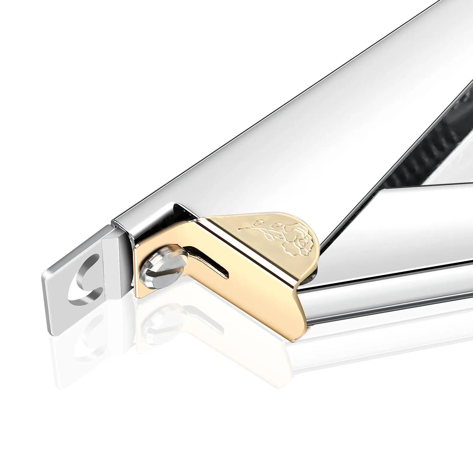 Description Picture 4 of itemProfessional Nail Art Clipper U Word False Tips Edge Cutters Manicure Colorful Stainless Steel Nail Art Tools Use For Magnet