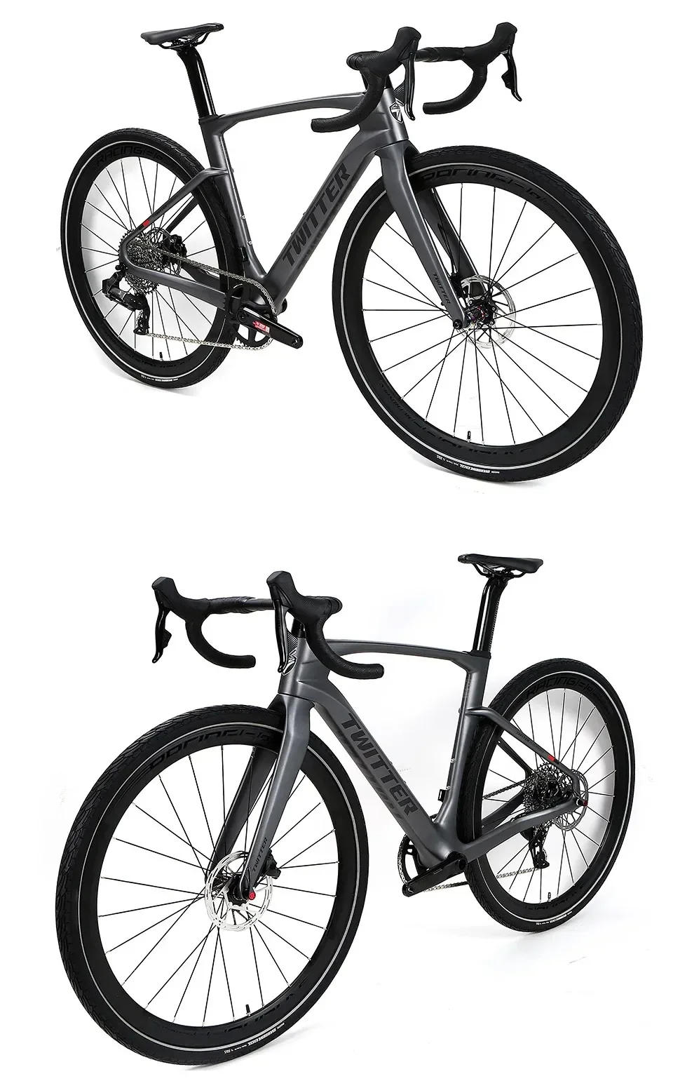 Description Picture 3 of itemcarbon fiber road bike eTap 12 Speed gravel Bicycle with radio hydraulic disc brakes transmission SRAM RIV Road Racing bicicleta