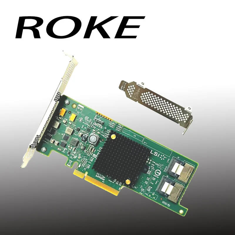 Description Picture 4 of itemLSI 9207-8i 6Gbs SAS HBA P20 IT Mode For ZFS FreeNAS unRAID +2* 8087 SATA Cable