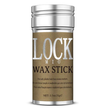 Lockmio 75g Slick Hair Wax Stick for Control Flyaway Frizz Maintaining Perfect Styling Deeply Nourishes Hairs Solid Wax Rod