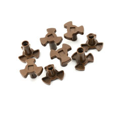 4PCS Microwave Oven Mica Plates Repairing Part Heat Resistance Turntable Coupler S Size