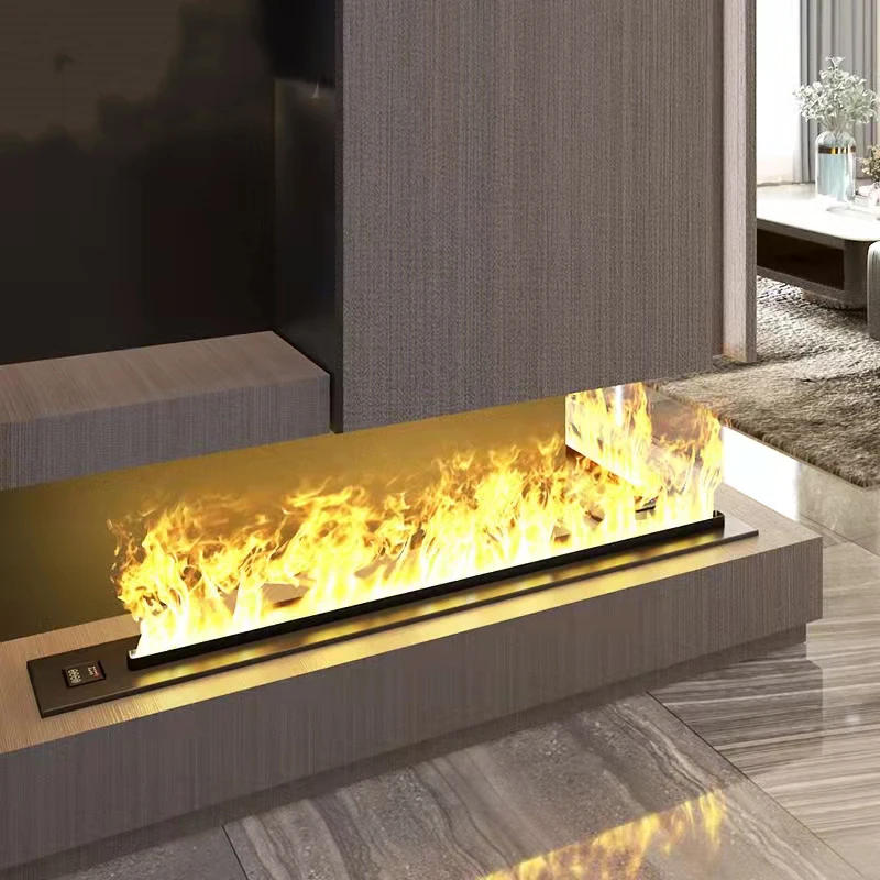 Description Picture 2 of itemMist Insert Neon Flame Decorative Smart Fire Place  3d Vapor Steam Water Fireplace 1800x200x200mm