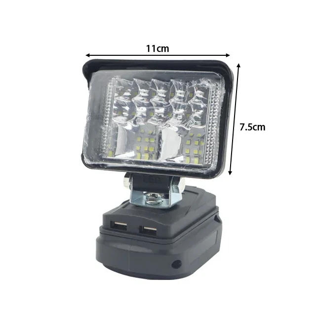 Description Picture 5 of itemADP05 Car LED Work Lights Flashlights Electric Torch Spotlight For Makita Lomvum Zhipu Hongsong Jingmi 18V Li-ion Battery BL1830