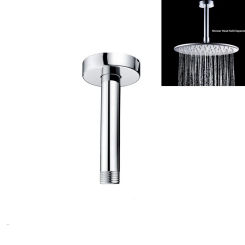 6 Inch Shower Arms Stainless Steel For Suspended Ceiling Spray Head Fixed Bath Faucet Extension Tube Home Bathroom Accessories