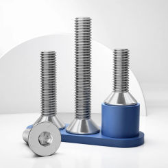 2/10pcs M6 M8 M10 M12 M16 304 A2 Stainless Steel Hex Hexagon Socket Head Flat Countersunk Allen Bolt Screw