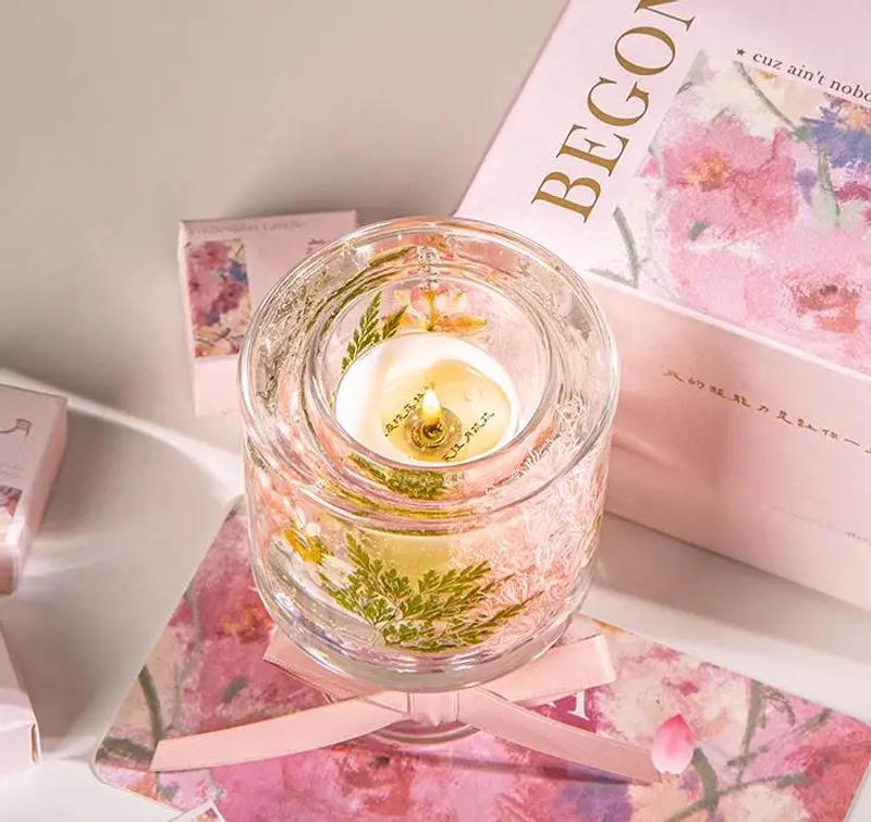 Description Picture 5 of itemAromatherapy Candle Gift Set Bedroom Pink Candle Birthday Gift