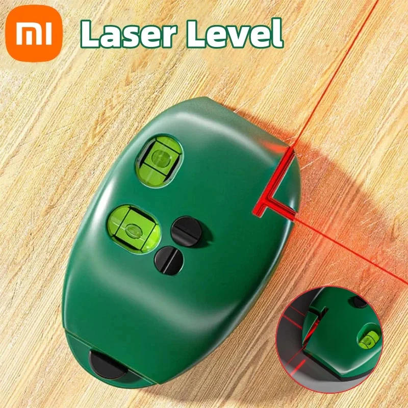Description Picture 2 of itemXiaomi Portable 2 Lines Laser Levels ﻿Vertical Laser Level Infrared Horizontal Line 90 Degree Angle Leveling 20M Long Distance