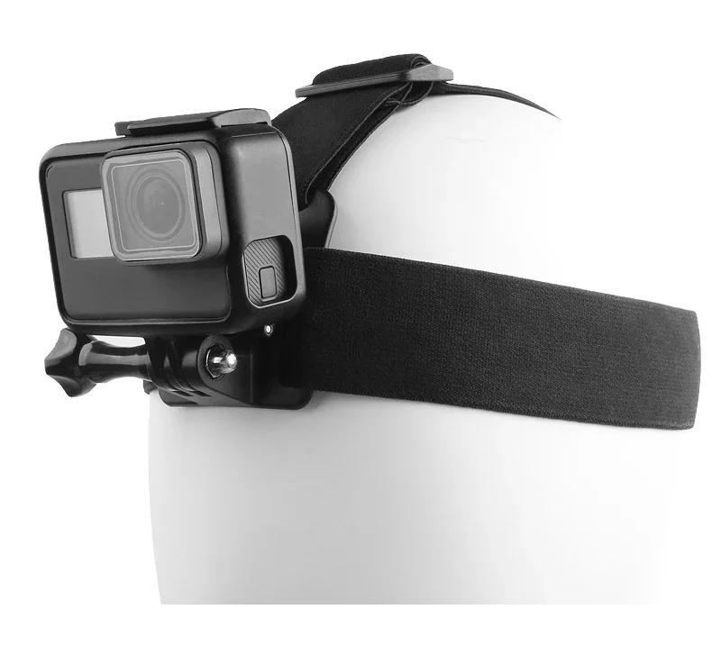 Description Picture 2 of itemAdjustable Head Strap Headband Mount for Go Pro Hero 11 10 9 8 7 6 5 4 Xiaomi Sjcam Eken Dji Action Camera Go Pro Accessory
