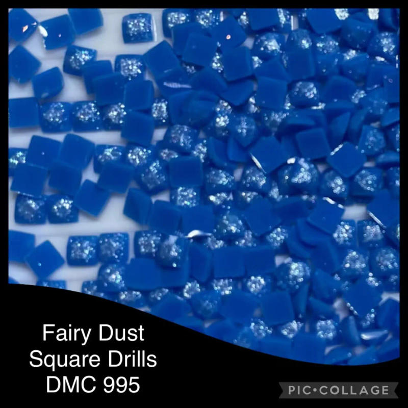 Description Picture 6 of itemChristmas Hat Full Square Fairy Dust Stones Carystal,Diamond Painting with Rhinestones, Cross Stitch,Mosaic Embroidery,AB Drills