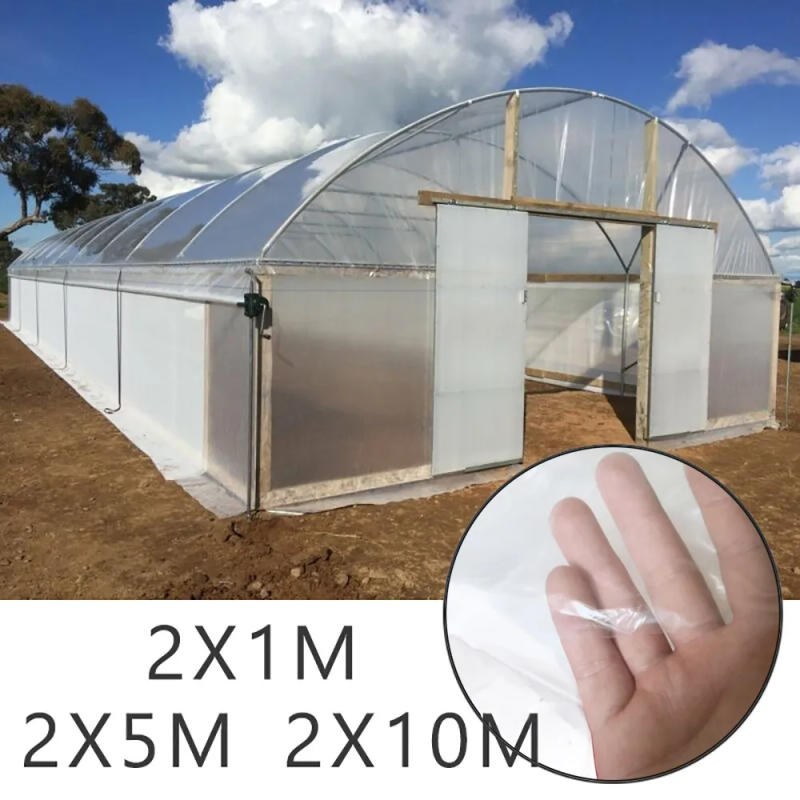 Description Picture 3 of itemClear Greenhouse Film Plastic Small Arch Shed Transparent Film PE Hot House Cover Dustproof For For Grow Tent Room Garden Plants