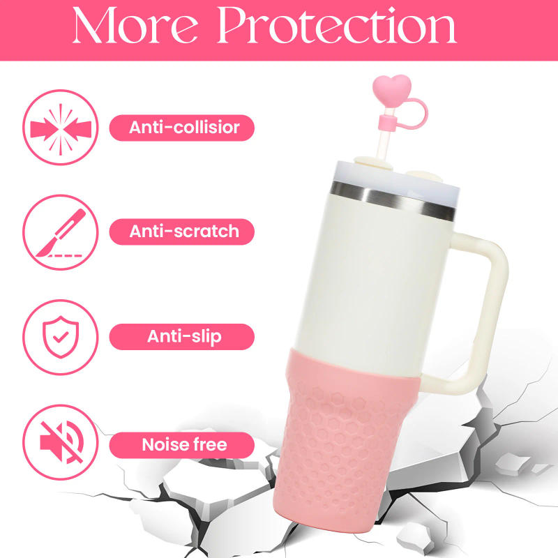 Description Picture 6 of itemStraw Cover Compatible with Cup 0.4in Silicone Straw Topper Cup Tumblers Accessories Dust-Proof Straw Lid For 10mm Straw