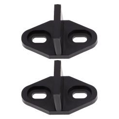 2 Sets Slotted Stopper Adjustable Door Sliding Closet Guide Guides Barn Hardware Pom See Floor