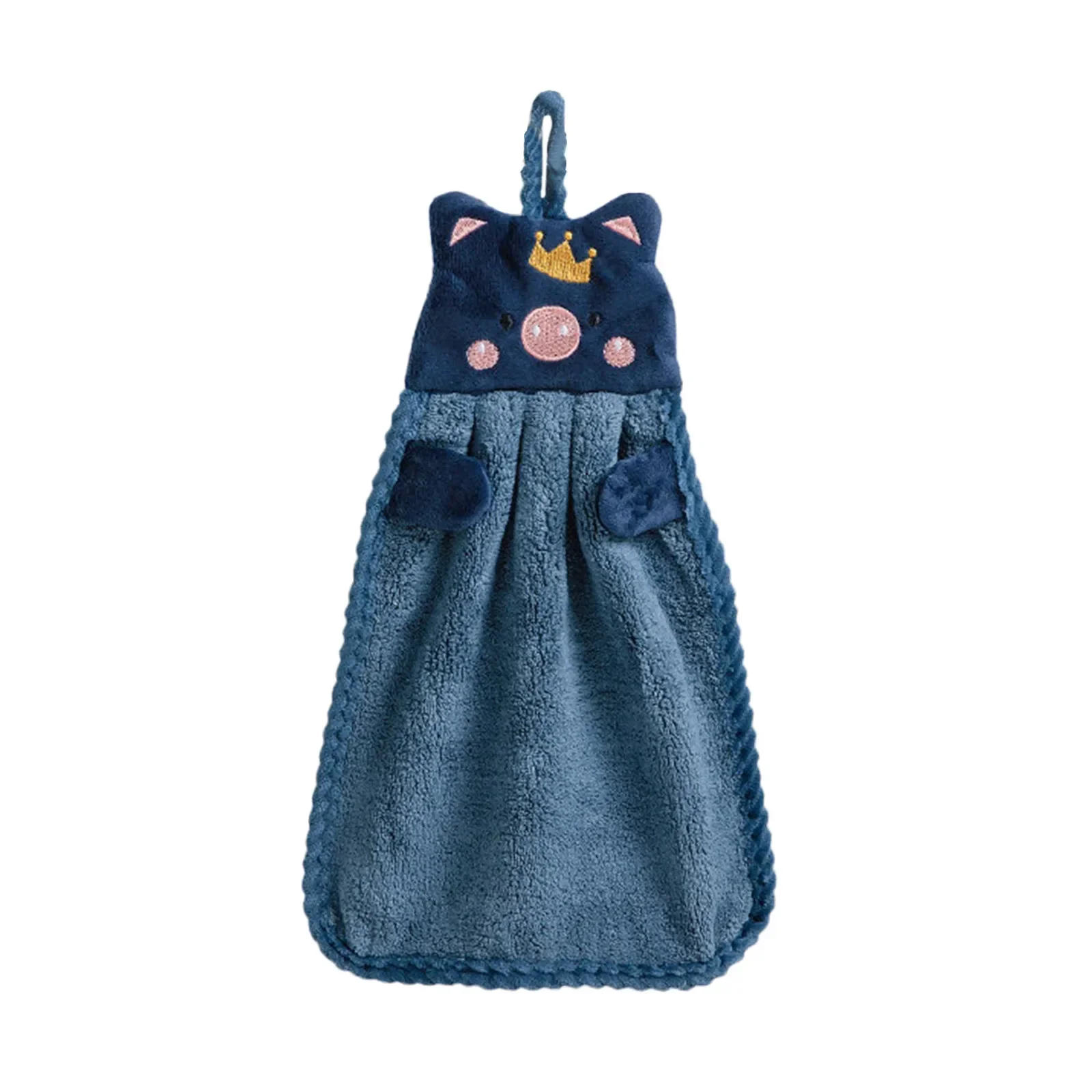 Description Picture 3 of itemLittle Pig Towel Household Cute Absorbent Kitchen Lazy Rag Children's Hand Dish Wash Sponge Towels Wipe Hands Towel