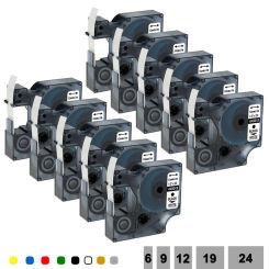 10PK  45013 Compatible for Dymo Label Printer Tape Printer Machine Dymo Printer Labels Ribbon Typewriter Ribbon 45010 45803