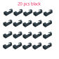 20 pcs black