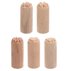 5/7pcs Stamps Clay Wood Pottery Concretestamped Tools Mold Set Cake Moon Wooden Hand Carvedative Patio Ideas Blockmaking