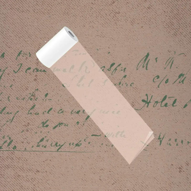 Description Picture 6 of item5PCS Mini Printer Paper Transparent Thermal Sticker Paper Self-adhesive Printer Paper Printer For Photos Notes 5.7 x 2.5cm