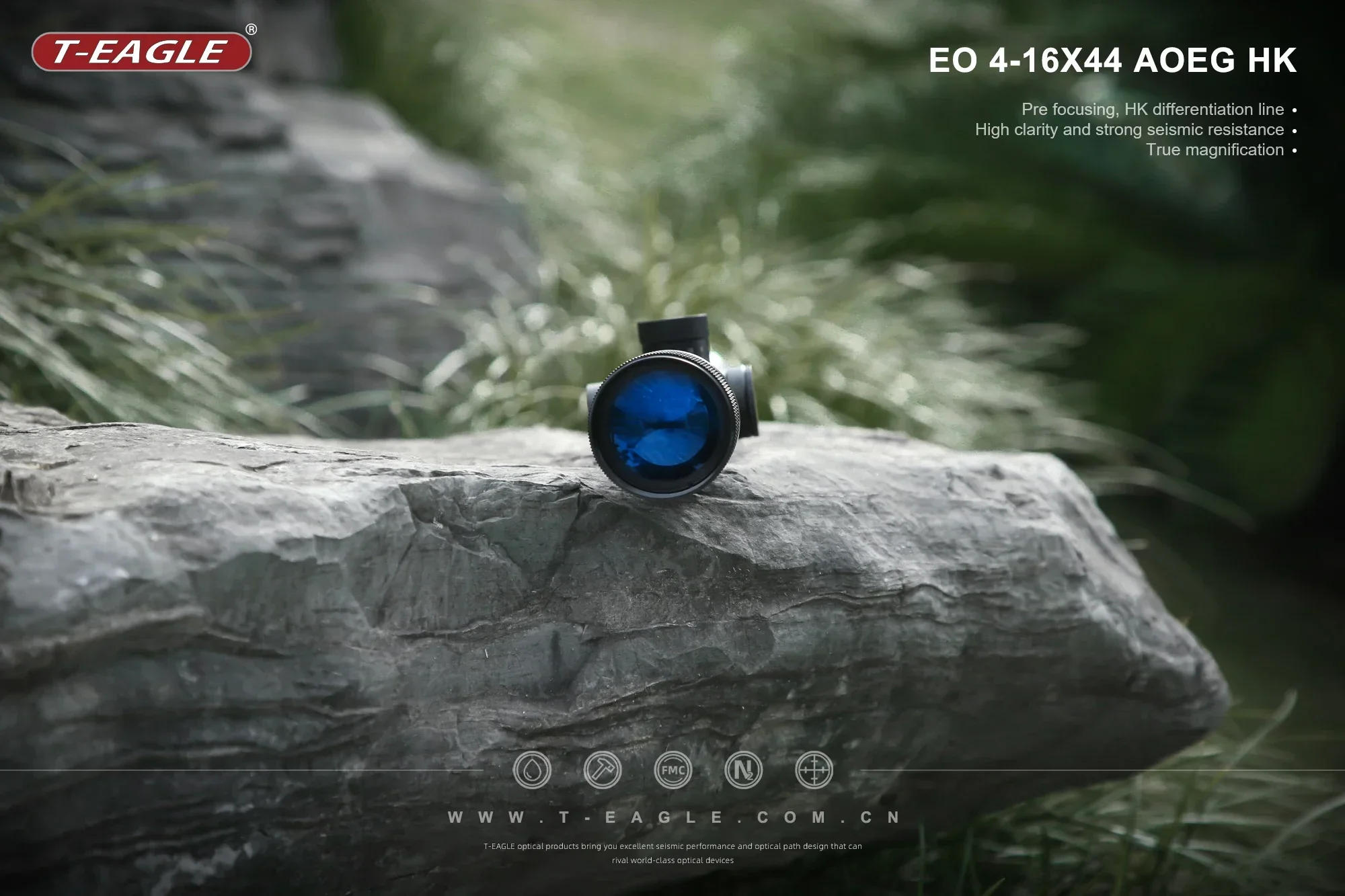 Description Picture 3 of itemEO 4-16x44 AOEG Rifle Scopes Sniper Air Gun Sight for Hunting Airsoft Optical Telescopic Spotting PCP Riflescopes