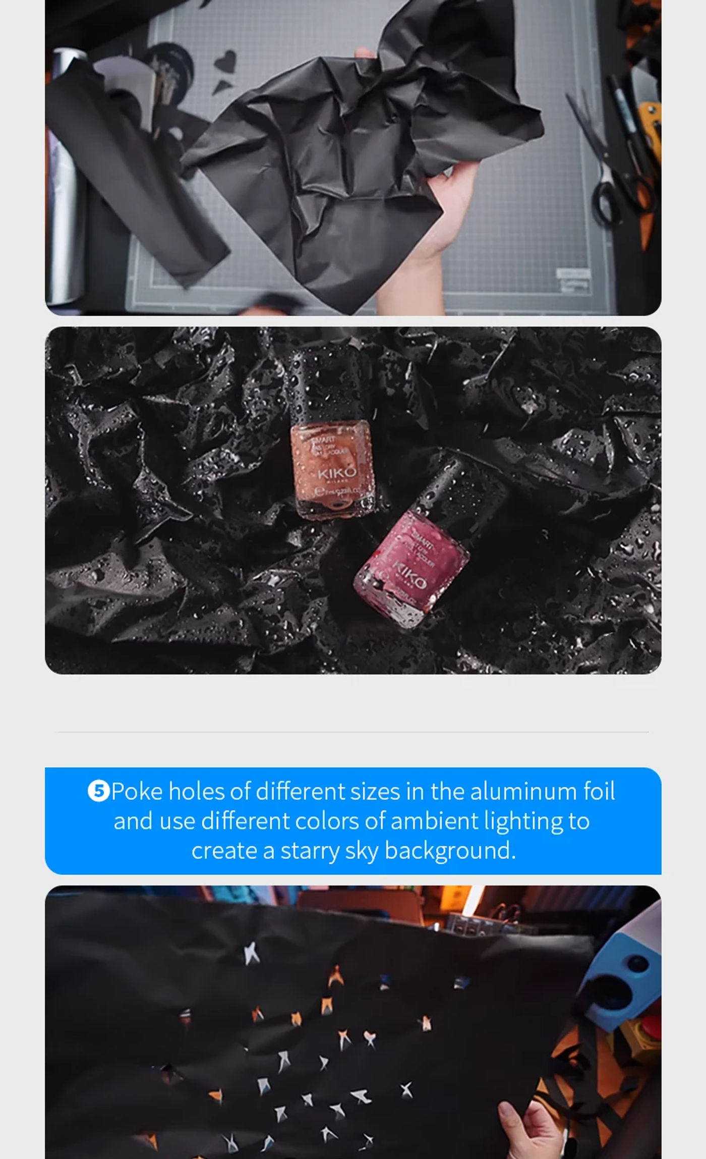Description Picture 6 of itemSelens Newest Black Aluminum Foil Paper Photography Matte Cinefoil Photo Studio Kits Aluminum Foil Paper Photography Accessories