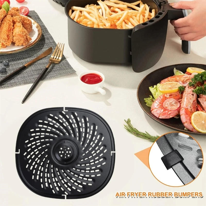 Description Picture 5 of itemCarbon Steel Air Fryer Basket Air Fryer Tray Perfect for Grilling Baking