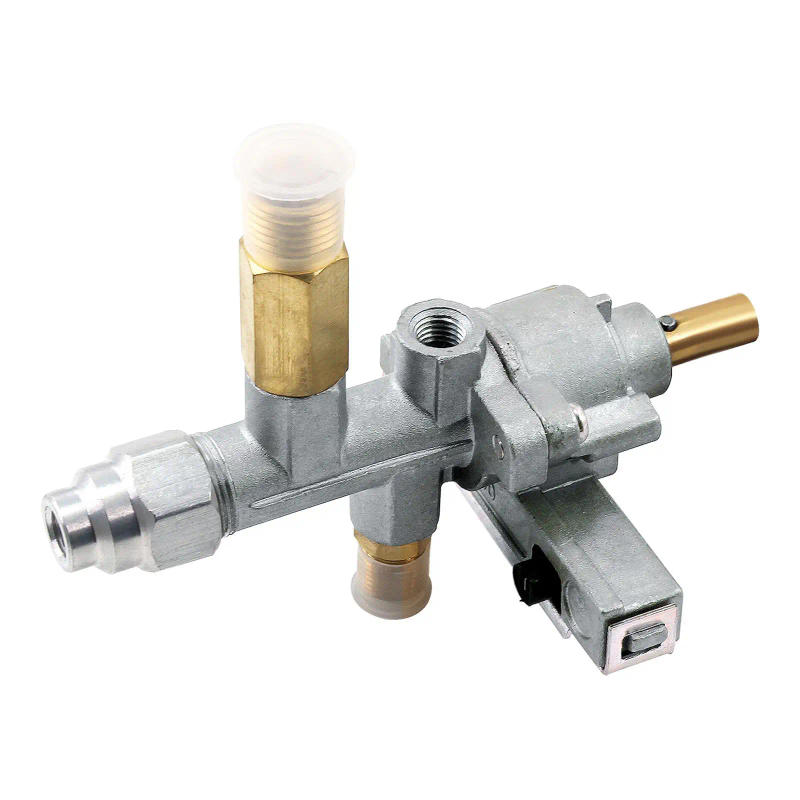 Description Picture 4 of itemGas Control Valve, Inlet G1/4"-Lh Thread, Outlet M10x1 External Thread Regulator Control Valve for Grill Replacement