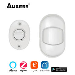 Tuya Smart Home Tuya Zigbee3.0 Motion Sensor Wireless Human Body Sensor Smart Body Movement Sensor Smart Body Movement Detecter