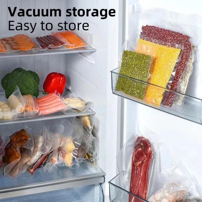 Description Picture 3 of itemElectric Vacuum Sealer Built-in Cutter Kitchen Food Storage Seal Touch Button Dry/Wet Food Sealing Packaging Vacuum Machine