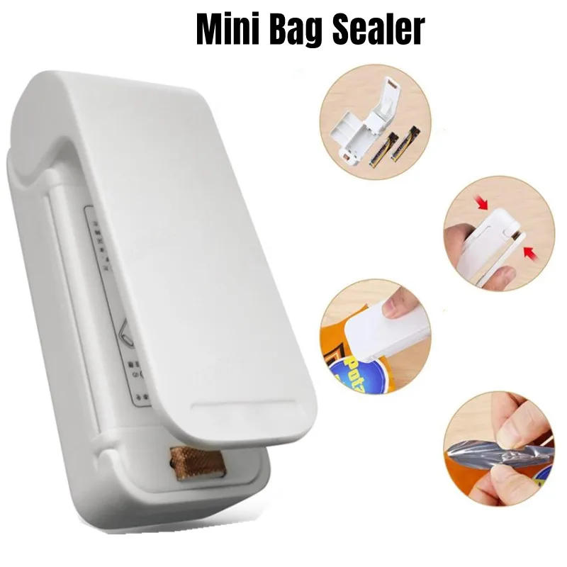 Description Picture 2 of itemMini Heat Bag Packaging Sealer Portable Plastic Bag Clip Sealing Machine Food Storage Seal Snack Sealing Kitchen Gadgets