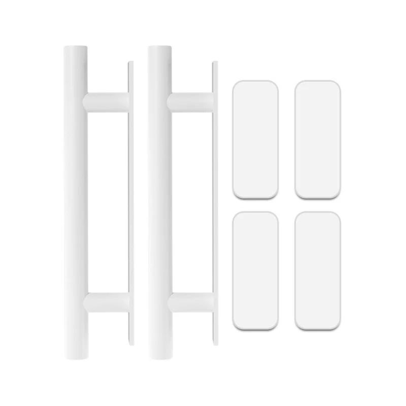 Description Picture 3 of item2 Pcs Self-Adhesive Cabinet Pull Universal Drawers Handle Plastic Furniture Handles for Windows Wardrobes Sliding Door