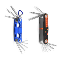 Folding Hex Wrench Set Metric Inch Star Screwdriver Universal Internal 6 Angle Torque Wrench Hand Tools Multi-tool Allen Keys