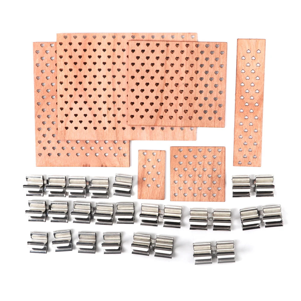 Description Picture 5 of itemWide Wood Candl Wick With Base Wooden Candle Wick Set Core For Big Size Candle Making Supply Smokeless Wood Core Soy Parffin Wax