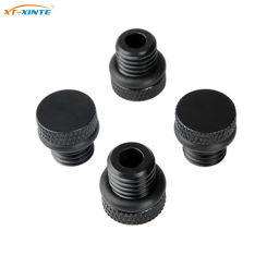 XT-XINTE Aluminum Alloy M12 Thread Screw Connector/Rod Stop for Diameter Dia 15mm Tube for DSLR Camera Rig Support Rail System