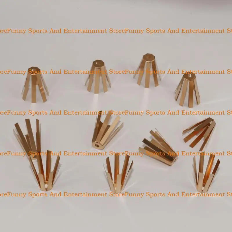 Description Picture 5 of itemC4DE 5Pcs 8 Claw Golf Shaft Adapter Universals Brass Golf Shaft Adapter Shims Adjustable Shaft Angles for Most Shaft