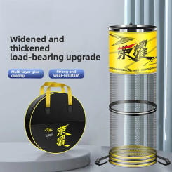 Black pit competitive thickened anti-hanging quick-drying net pocket fishing gear supplies fish protection bag