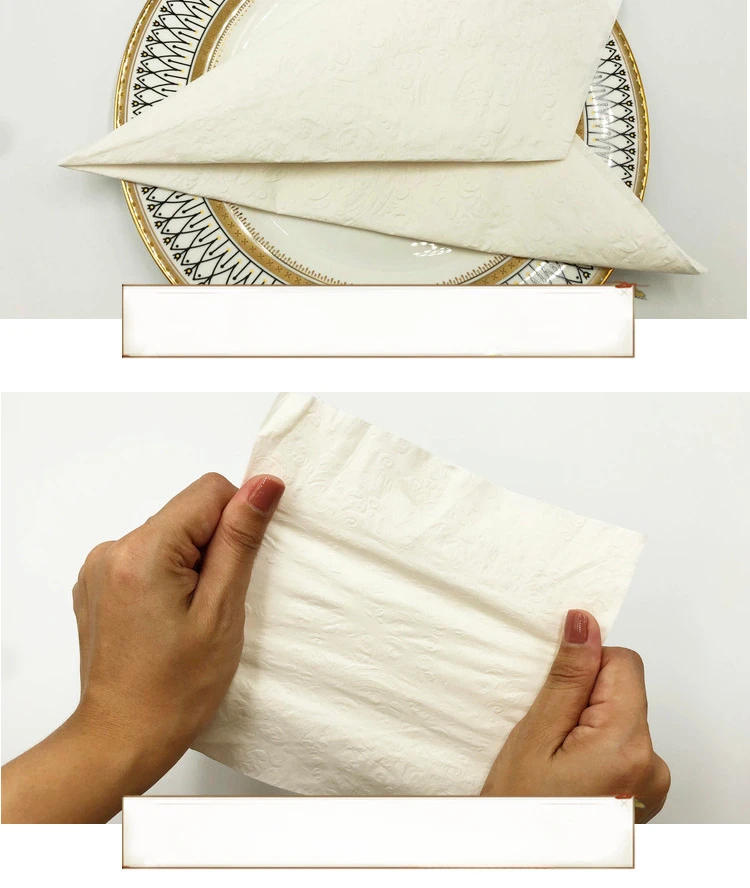 Description Picture 5 of itemDisposable Colorful Printed Napkins Butterfly Design Hotel Cafe Party Wedding Square Paper Napkin Placemats Food Grade Napkin