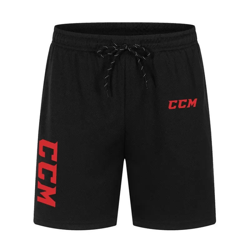 Description Picture 3 of itemCCM 2023 Summer New Jogger Shorts Men Casual Sweathshorts Gyms Workout Male Breathable Mesh Quick Dry Sport Shorts