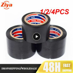 1/2/4PCS Black Flame Retardant Electrical Insulation Electrician Wire High Voltage PVC Waterproof Self-adhesive 2023