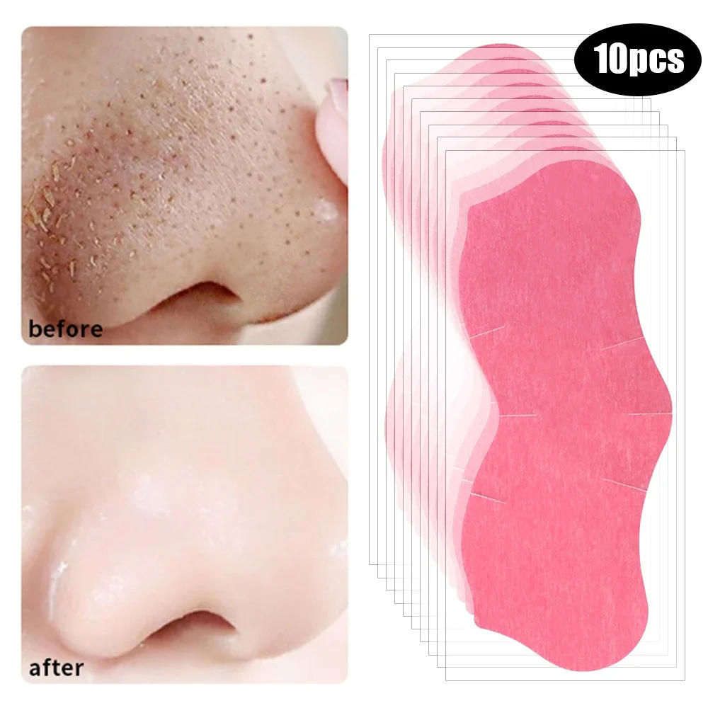 Description Picture 3 of itemPeel Off Nose Blackhead Remover Strips Deep Cleansing Shrink Pore Acne Treatment Mask Nose Patches Face Skin Care Beauty Tools