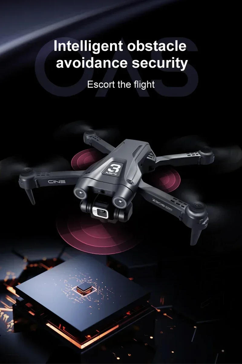 Description Picture 5 of itemFor Xiaomi Z908Max Drone 8K 5G GPS Professional HD Aerial Photography Dual-Camera Omnidirectional Four Axis Obstacle Avoidance