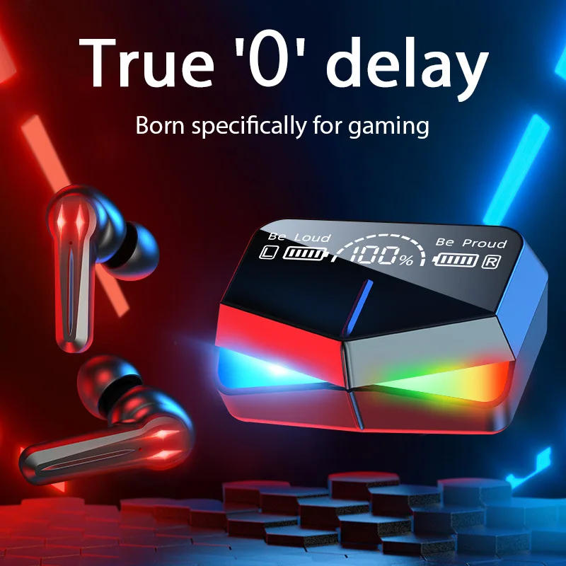 Description Picture 5 of itemM28 Wireless Earphones Bluetooth Headphones TWS Stereo Touch Control Noise Reduction Waterproof Earbuds Headsets With Microphone