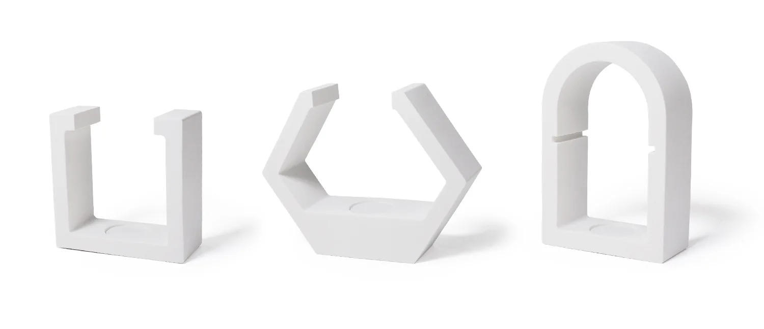 Description Picture 3 of itemGeometric Aromatherapy Furnace Silicone Mold Cement Gypsum Essential Oil Candle Holder Mold Melting Wax Furnace Diffuser Mold