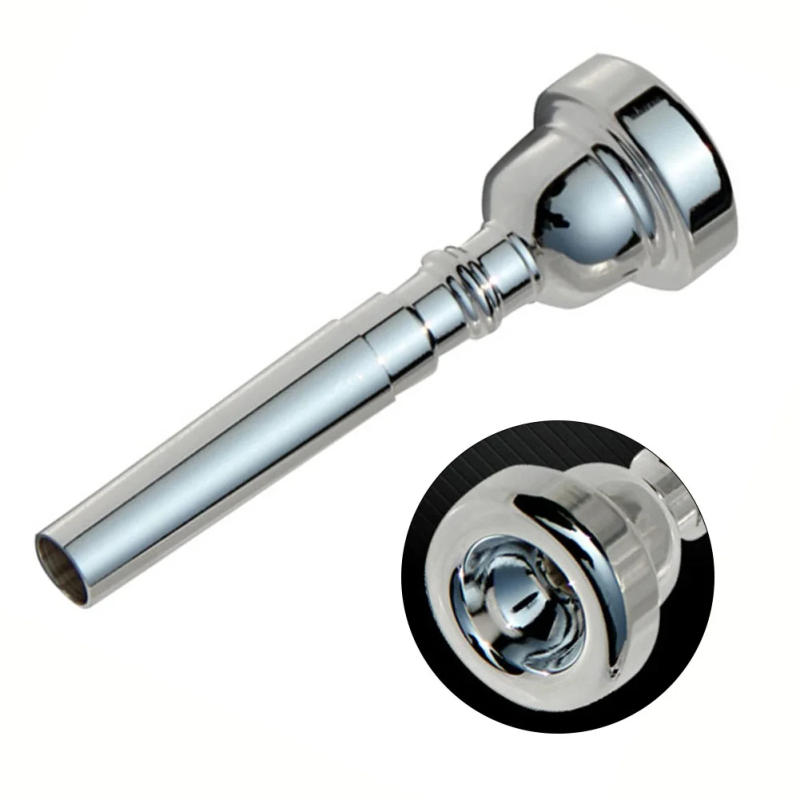 Description Picture 3 of itemFor 7C/5C/3C/1.5C/1C Trumpet Mouthpiece Replacement Spare Easy Installation Musical Instrument Professional Durable