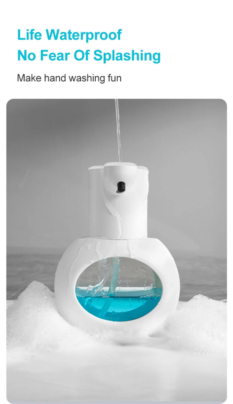 Description Picture 6 of itemSmart Soap Dispenser 400ml Touchless Motion Sensor Washing Hand Device USB charging Wall-Mounted Liquid Soap Dispenser