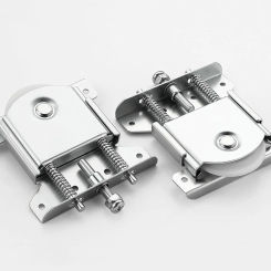 Bearings Metal Sliding Pulley Wheel Door Roller Guide Suite 840X780X200CM Patio Rollers Accessories Wardrobe Parts Silver