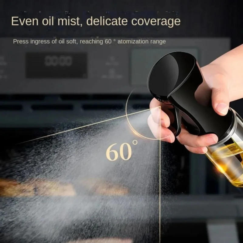 Description Picture 4 of itemHousehold Use Oil Spray Bottle Kitchen Home Outdoor Portable Spice Shaker Foggy Air Fryer Oil Kettle Things Spray Dining Tools